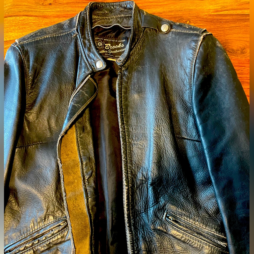 Vintage Brooks Women’s Motorcycle Jacket